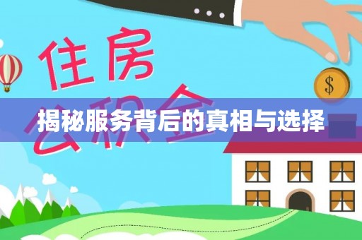 龙圩揭秘服务背后的真相与选择