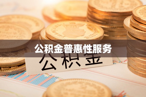 龙圩公积金普惠性服务