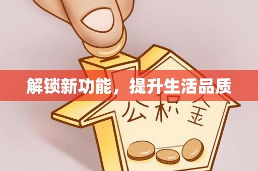 龙圩解锁新功能，提升生活品质
