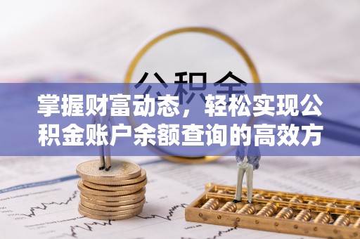 龙圩掌握财富动态，轻松实现公积金账户余额查询的高效方法