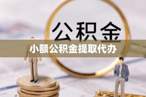 龙圩小额公积金提取代办