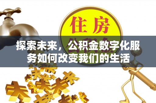 龙圩探索未来，公积金数字化服务如何改变我们的生活