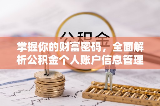 龙圩掌握你的财富密码，全面解析公积金个人账户信息管理与优化