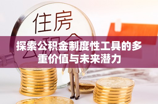 龙圩探索公积金制度性工具的多重价值与未来潜力