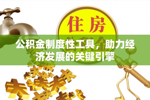 龙圩公积金制度性工具，助力经济发展的关键引擎