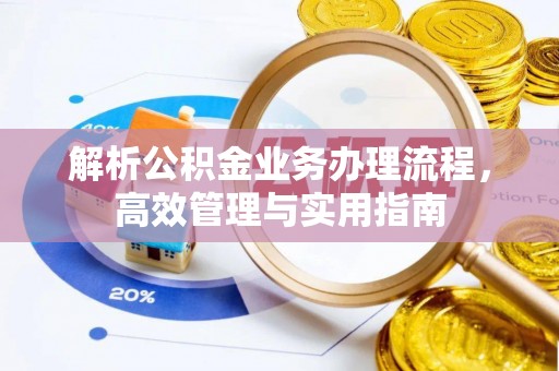 龙圩解析公积金业务办理流程，高效管理与实用指南