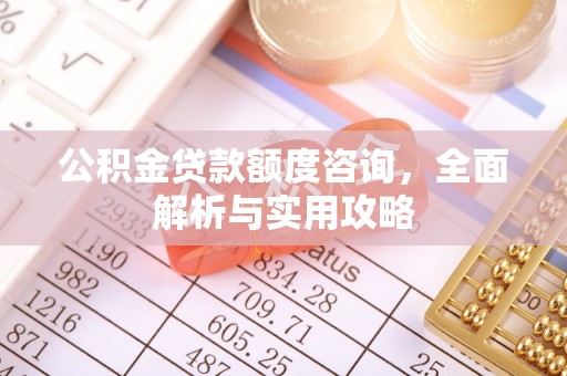 龙圩公积金贷款额度咨询，全面解析与实用攻略