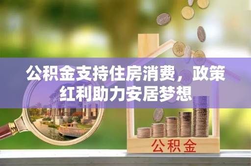 龙圩公积金支持住房消费，政策红利助力安居梦想
