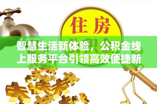龙圩智慧生活新体验，公积金线上服务平台引领高效便捷新潮流