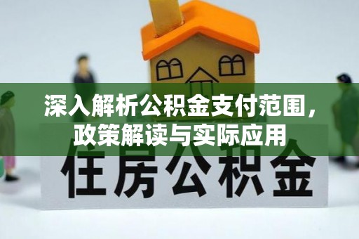 龙圩深入解析公积金支付范围，政策解读与实际应用