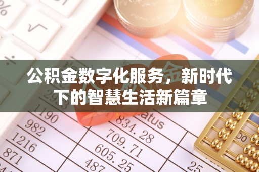 龙圩公积金数字化服务，新时代下的智慧生活新篇章