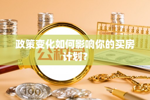 龙圩政策变化如何影响你的买房计划？