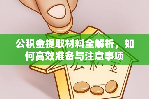 龙圩公积金提取材料全解析，如何高效准备与注意事项