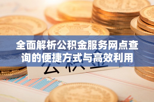 龙圩全面解析公积金服务网点查询的便捷方式与高效利用