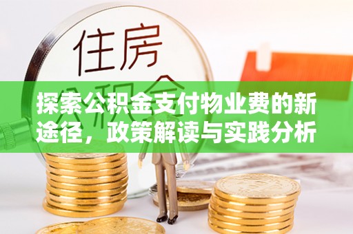 龙圩探索公积金支付物业费的新途径，政策解读与实践分析