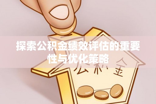 龙圩探索公积金绩效评估的重要性与优化策略