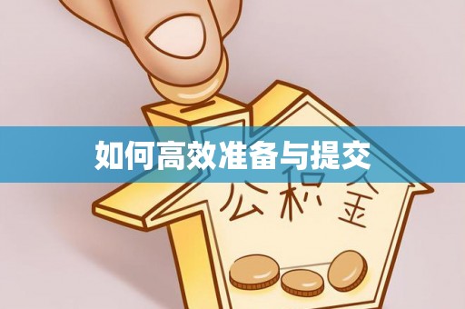 龙圩如何高效准备与提交