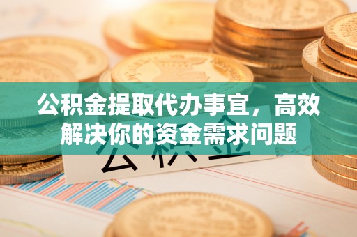 龙圩公积金提取代办事宜，高效解决你的资金需求问题