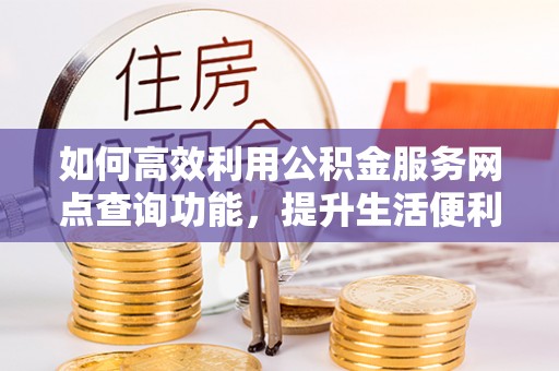 龙圩如何高效利用公积金服务网点查询功能，提升生活便利性