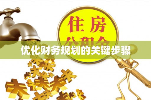 龙圩优化财务规划的关键步骤
