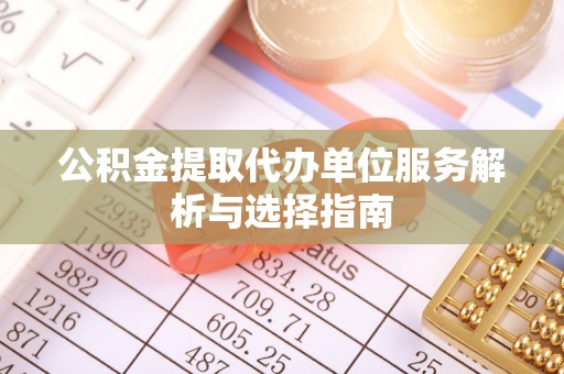 龙圩公积金提取代办单位服务解析与选择指南