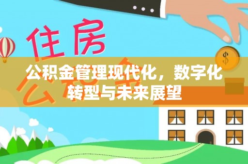 龙圩公积金管理现代化，数字化转型与未来展望