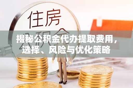龙圩揭秘公积金代办提取费用，选择、风险与优化策略