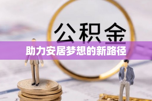 龙圩助力安居梦想的新路径