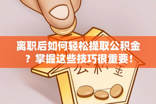 龙圩离职后如何轻松提取公积金？掌握这些技巧很重要！