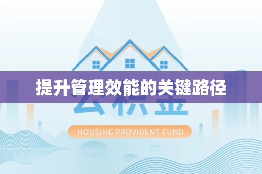 龙圩提升管理效能的关键路径
