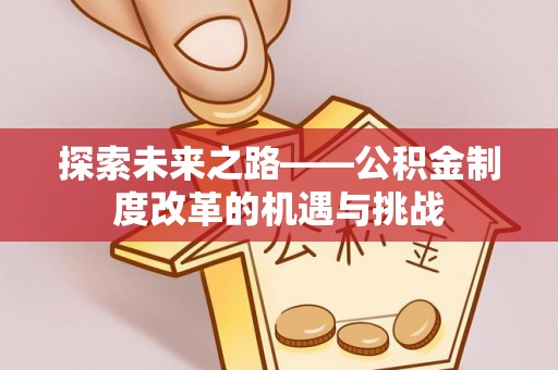 龙圩探索未来之路——公积金制度改革的机遇与挑战