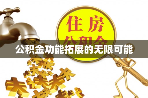 龙圩公积金功能拓展的无限可能