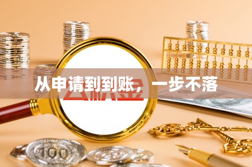 龙圩从申请到到账，一步不落